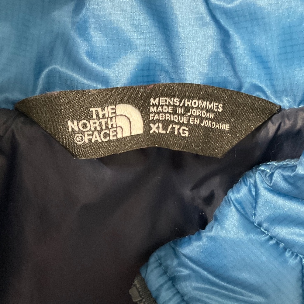 The North Face Men's Thermoball Jacket Size XL New Heron Blue TNF Slim Fit - Picture 7 of 10